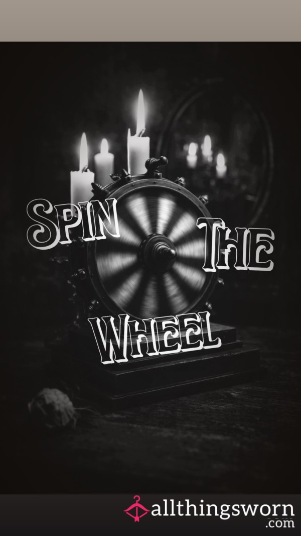 Spin The Wheel Tasks ˖᯽ ݁˖ 4 Different Wheels Available 🖤