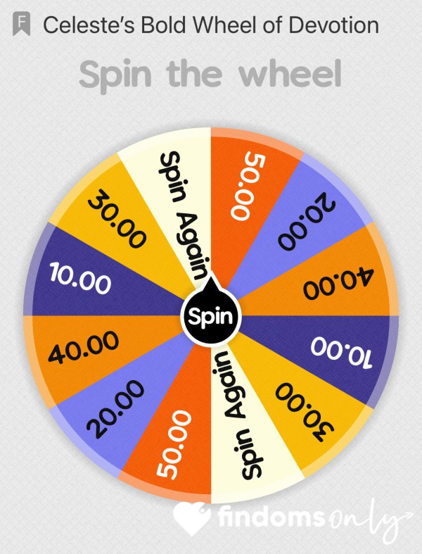 Celeste’s BOLD Wheel Of Devotion 🎡