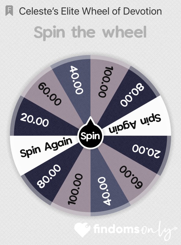 🎡 Celeste’s ELITE Wheel Of Devotion 🎡