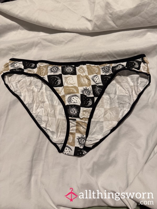Celestial Hipster Panties (Checkered)