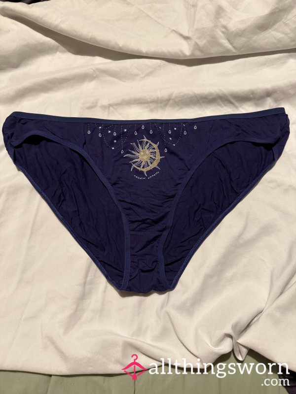Celestial Hipster Panties (Navy)