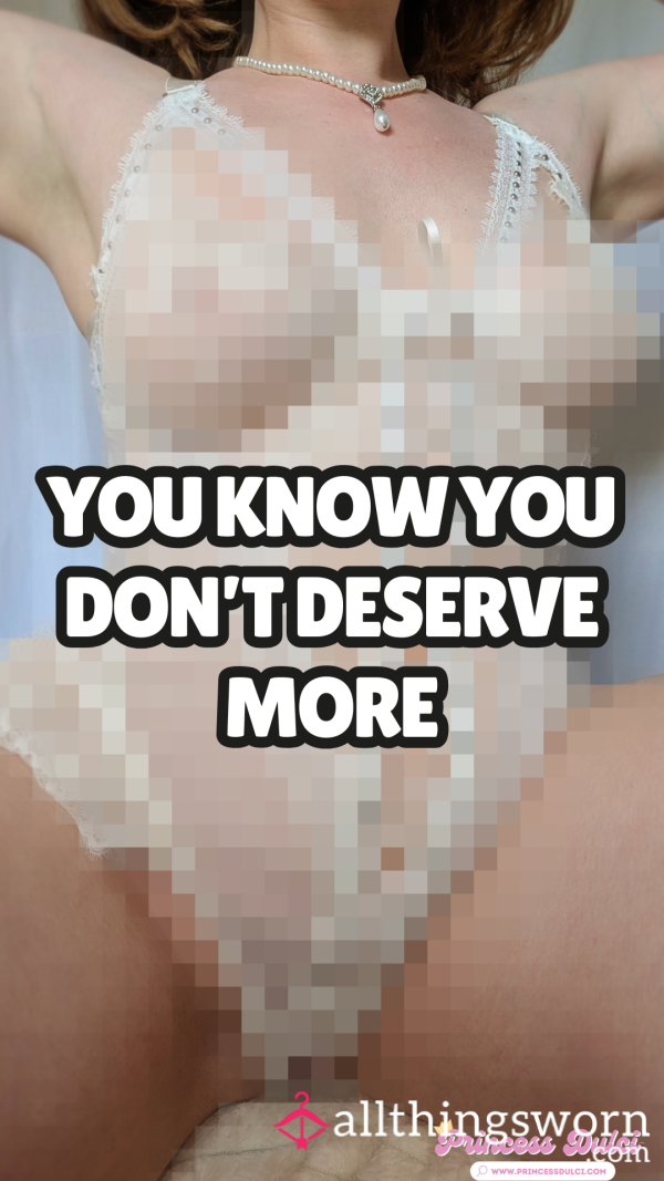 (Pack 1) Censored Caption Photos Of Me - Because You Know You Don't Deserve More