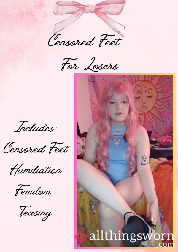 Censored Foot Video For Losers 🚫🧦
