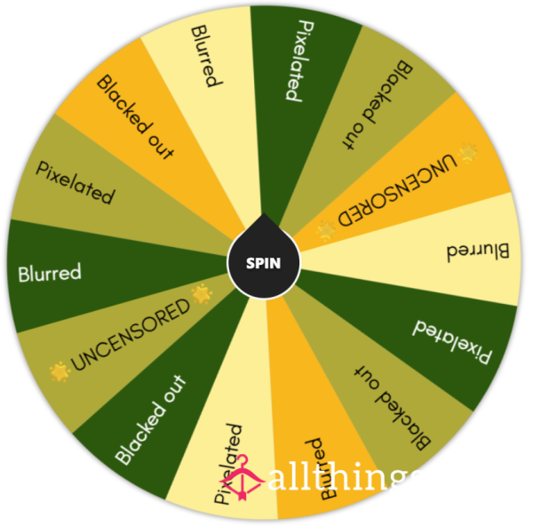 Censored Pics Spin The Wheel!