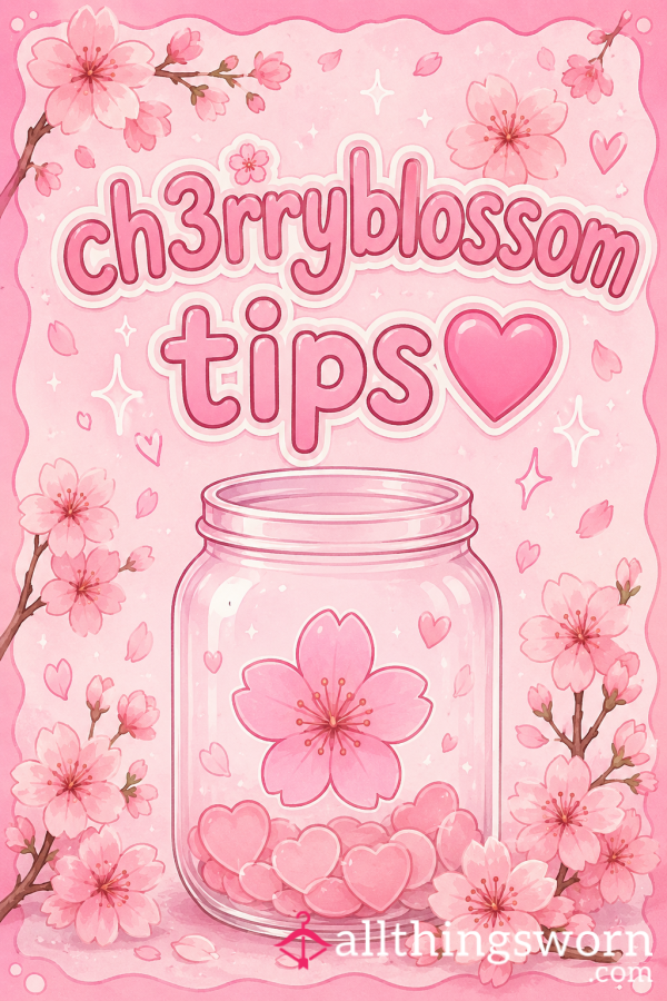 CH3RRYBLOSSOM TIP JAR