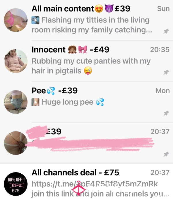 Channels - Full Of ALL My Content