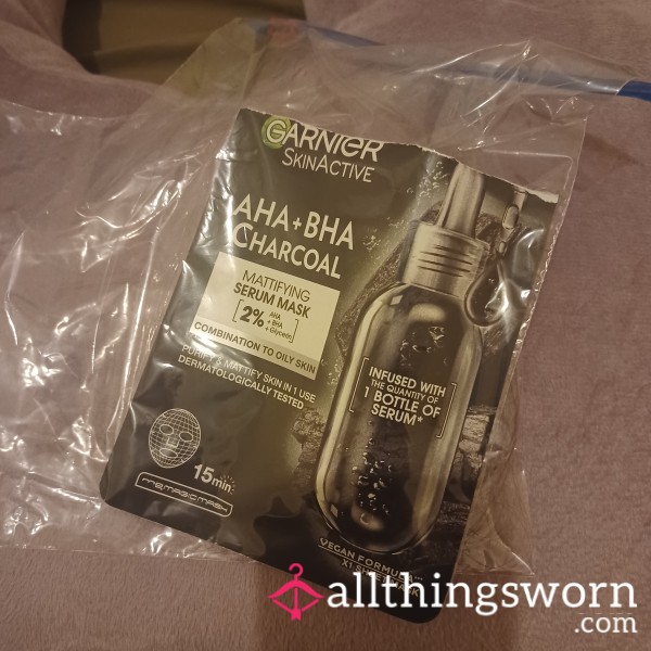 Charcoal Face Mask (used)