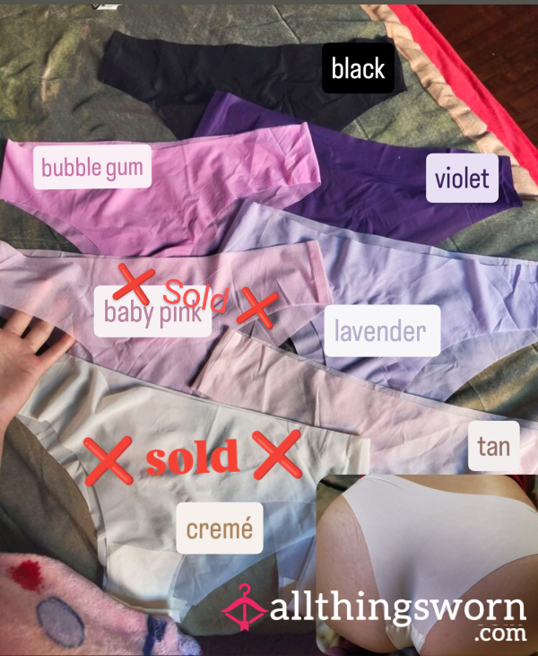 SEE THROUGH TRANSPARENT PANTIES! Let Me Wear These For You While Spending Time With My Family X