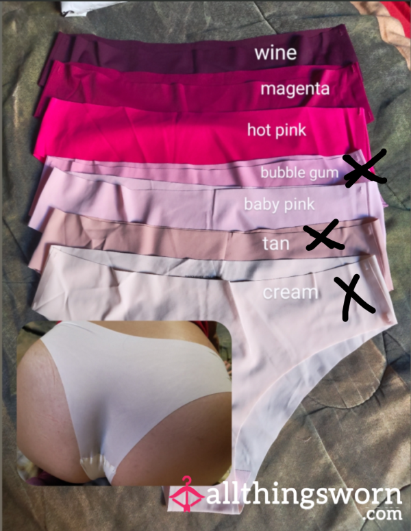 Seamless Panties! Let Me Cream These For You