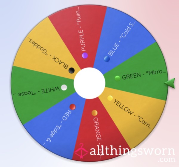 Chastity Cage Wheel Spin Tasks 😈