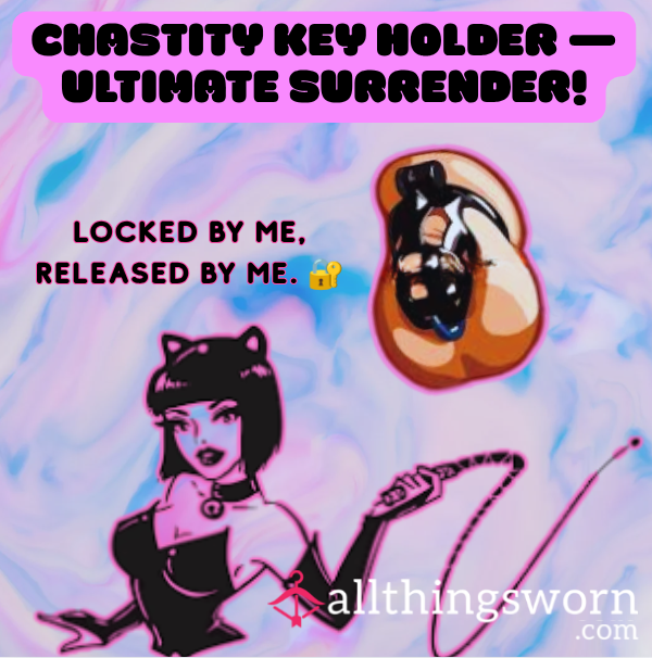 Chastity Key Holder —Ultimate Surrender Play🔐😈