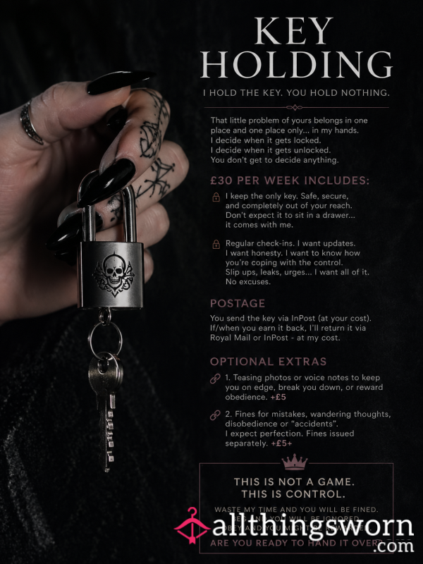 Chastity Key Holding