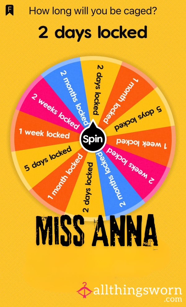 Chastity Wheel ⛓️🗝️