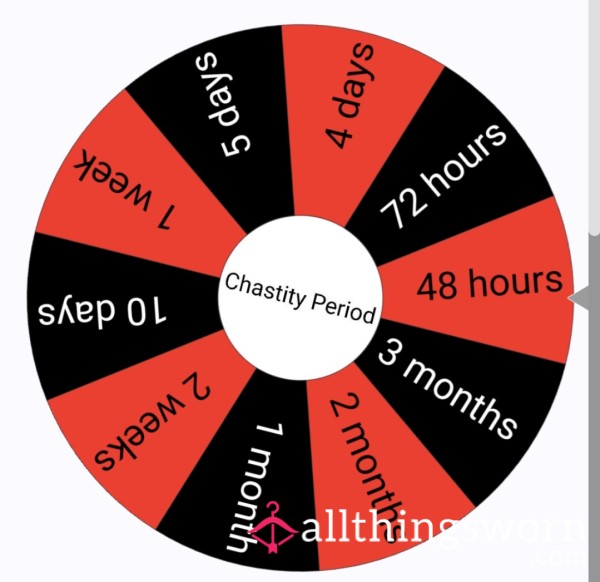Chastity Wheel Spin