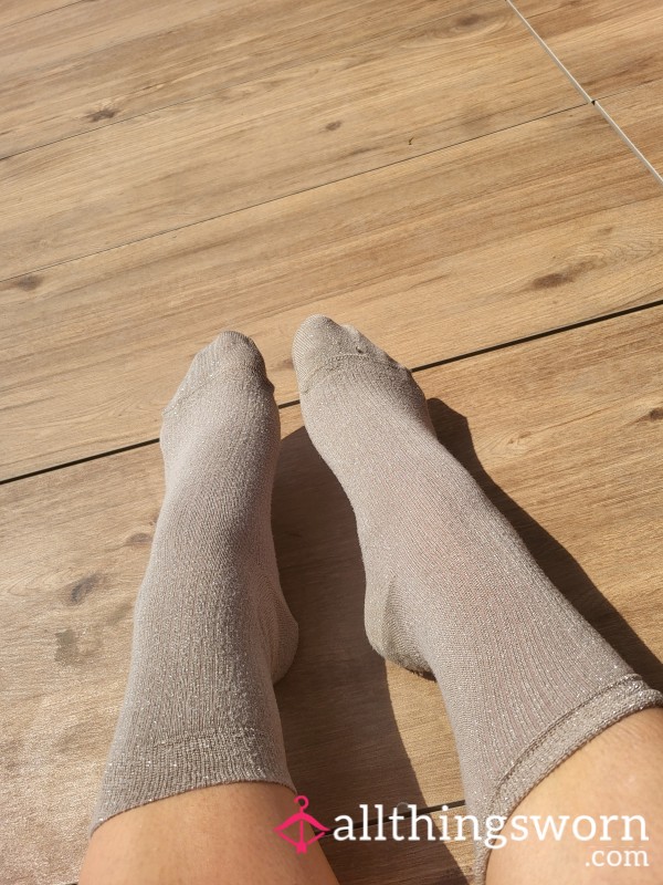 Chaussettes Portées Trouées