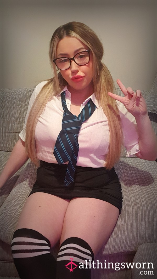 Chavy Schoolgirl Explains How She's Always Been A Filthy Sl*t
