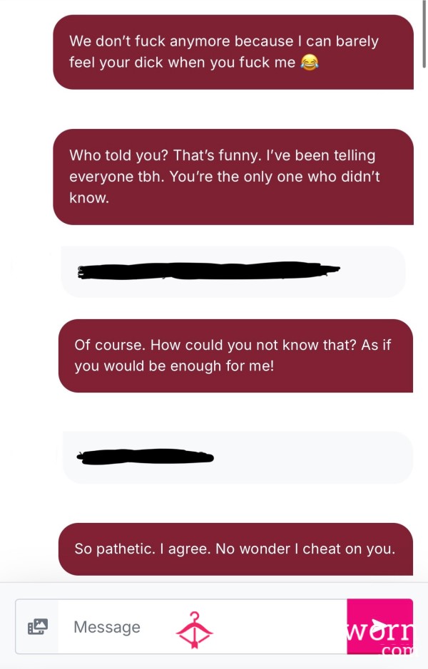 Cheating Role Play Texts