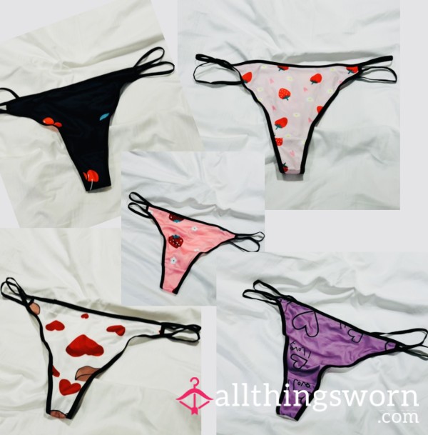 Check Out My Range Of Panties And Thongs😏🫦💦