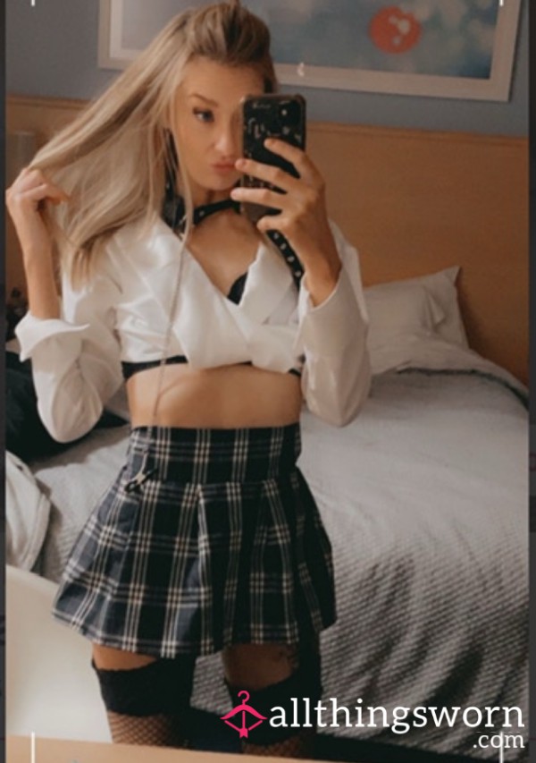Checkered Skirt