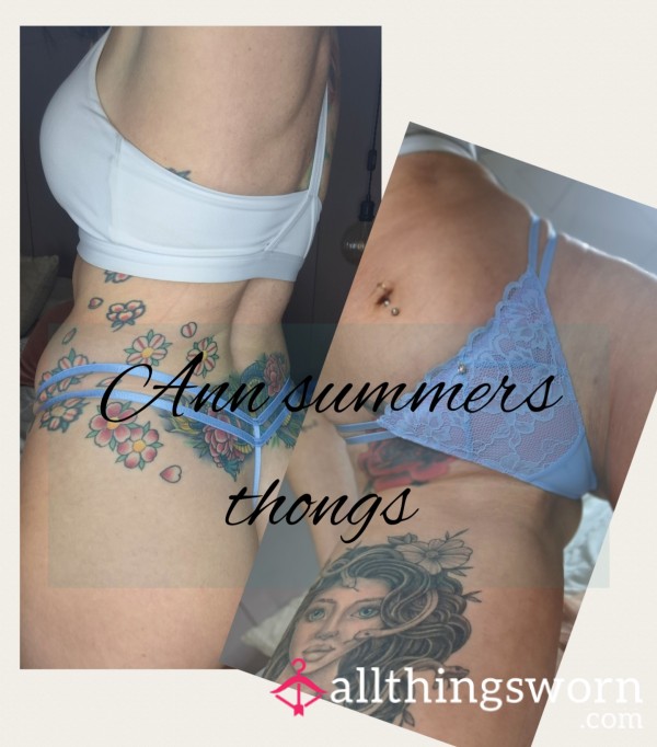 💙 Cheeky Blue Ann Summers Thong Looking For A New Owner 💙
