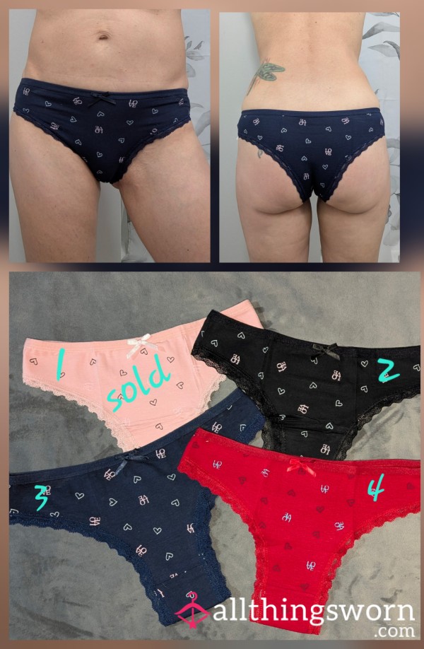 Cheeky Cotton Panties With Add-on Options