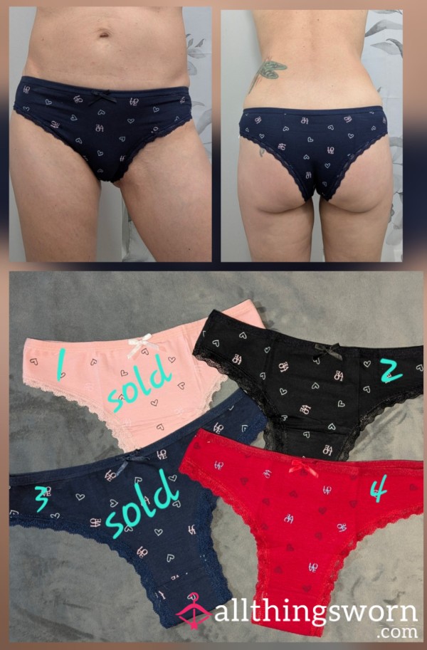 Cheeky Cotton Panties With Add-on Options