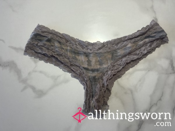 Cheeky Gray Victoria’s Secret Panty (XS)