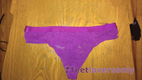 Cheeky Maroon Lace Panties