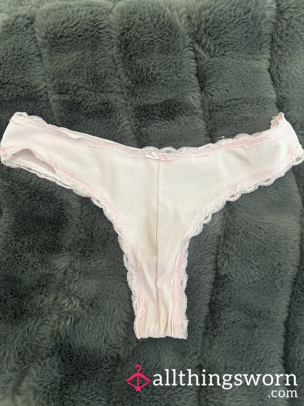 Cheeky Pink Thong