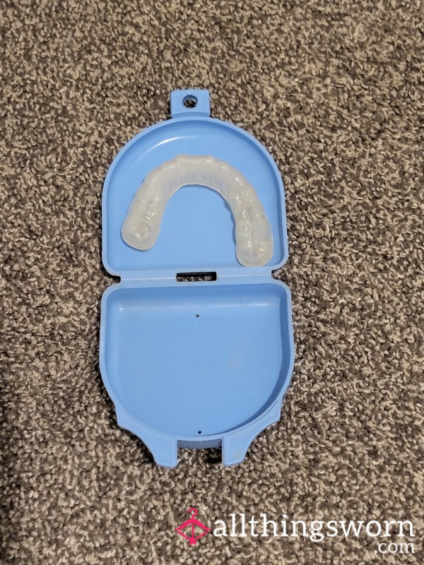 Cheeky Well-Worn Mouth Guard – Ready For A New Adventure! 😈