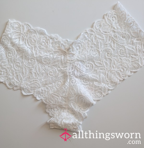 Cheeky White Lace Panties