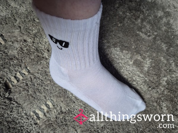 Cheeky White Socks