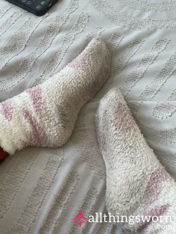 Cheesy Filthy Fluffy Socks 🧦