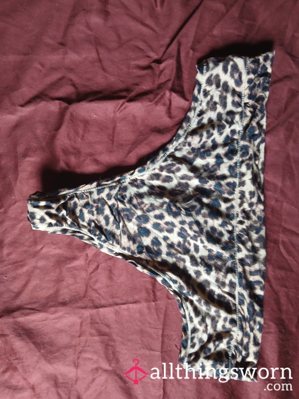 Cheetah No Show Thong