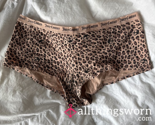 Cheetah Print 🐆 Boyshort Panties - Juicy Couture