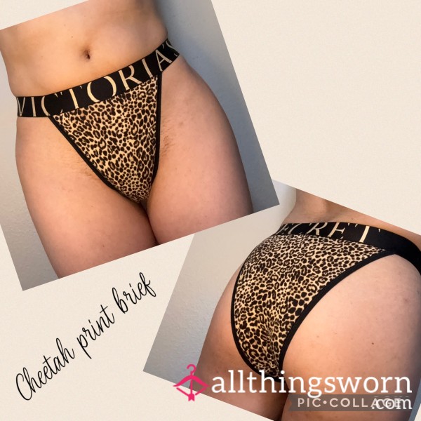Cheetah Print Brief