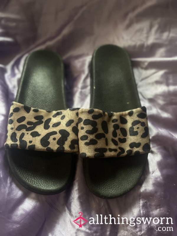 Cheetah Print, Dirty Chore Slides