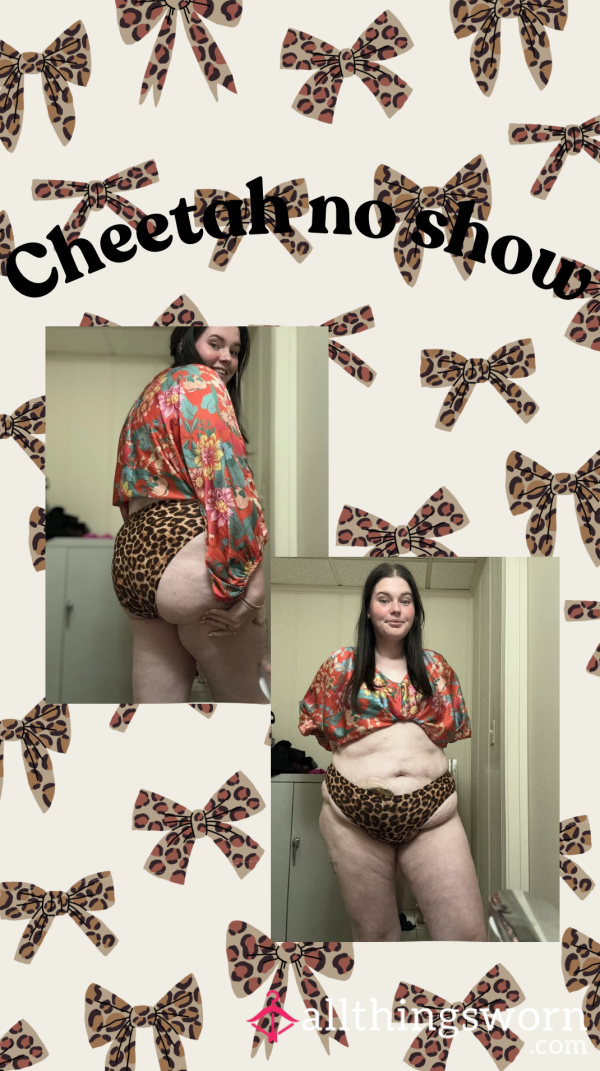 Cheetah Print Panty! 🐆