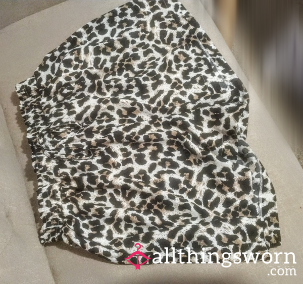 Cheetah Print Skirt