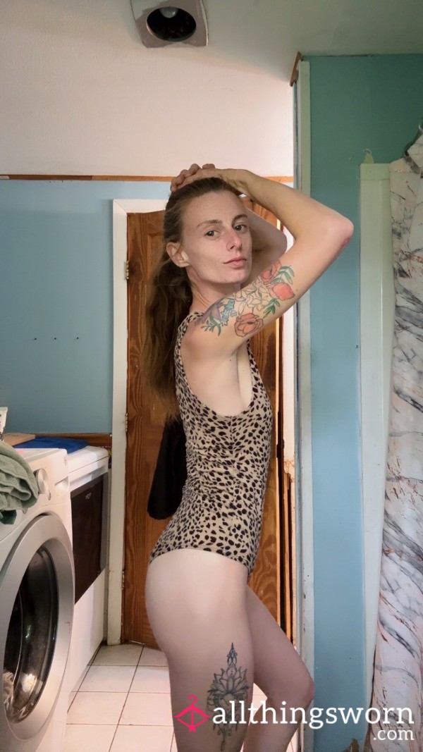 Cheetah Printed Body Suit
