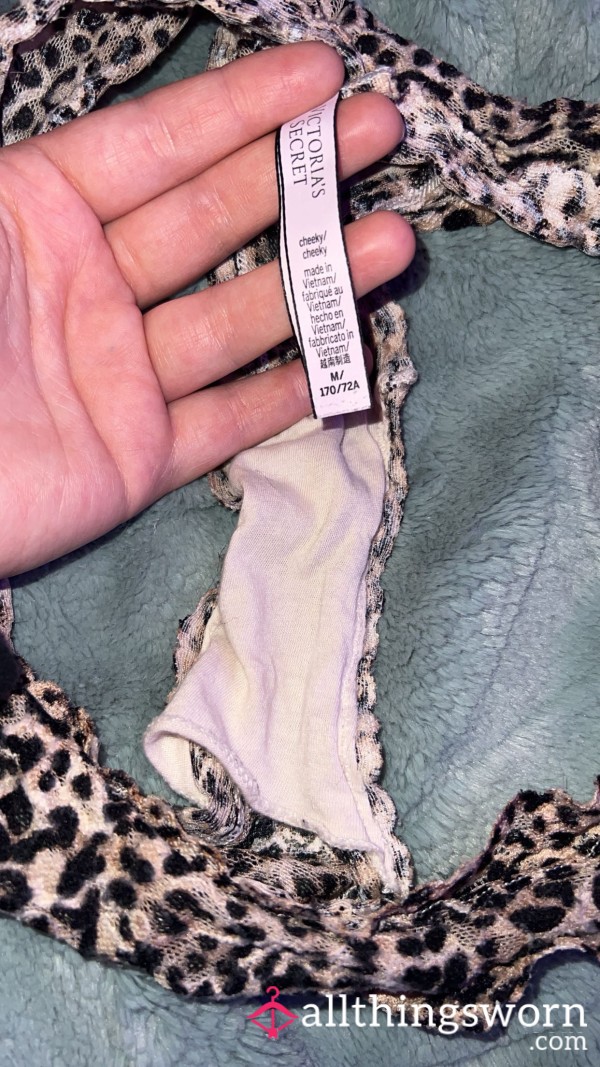 Cheetah Printed Panties You Can’t Wait To Sniff