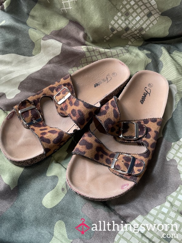 Cheetah Sandals