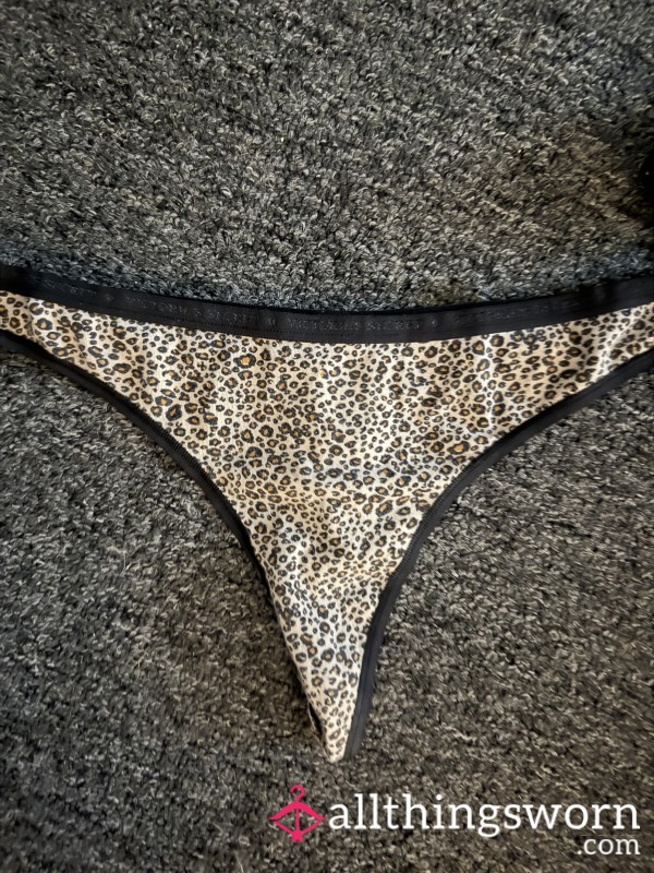 Cheetah Thong