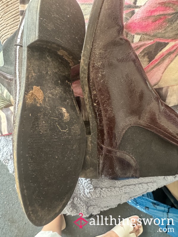 Boots That Hold My Heat And Still Smell Of It