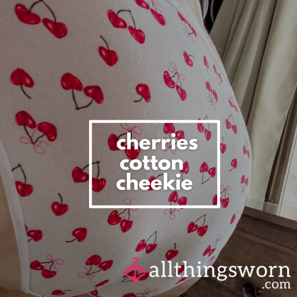 +CHERRIES COTTON CHEEKIE+
