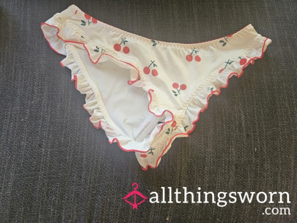 Cherry Bikini Bottoms Large