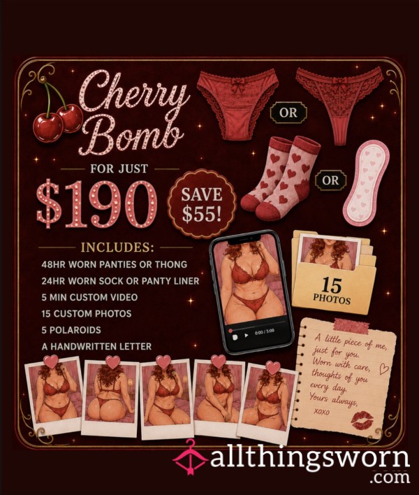 🍒💣 Cherry Bomb – Bigger, Bolder & Packed With Extras 💣🍒