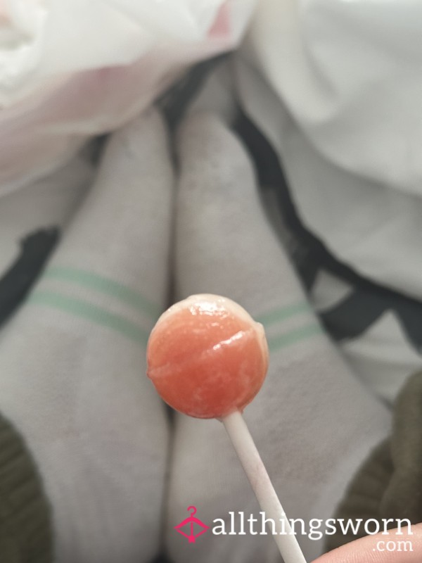 Cherry Lollipop Pre Sucked 😉