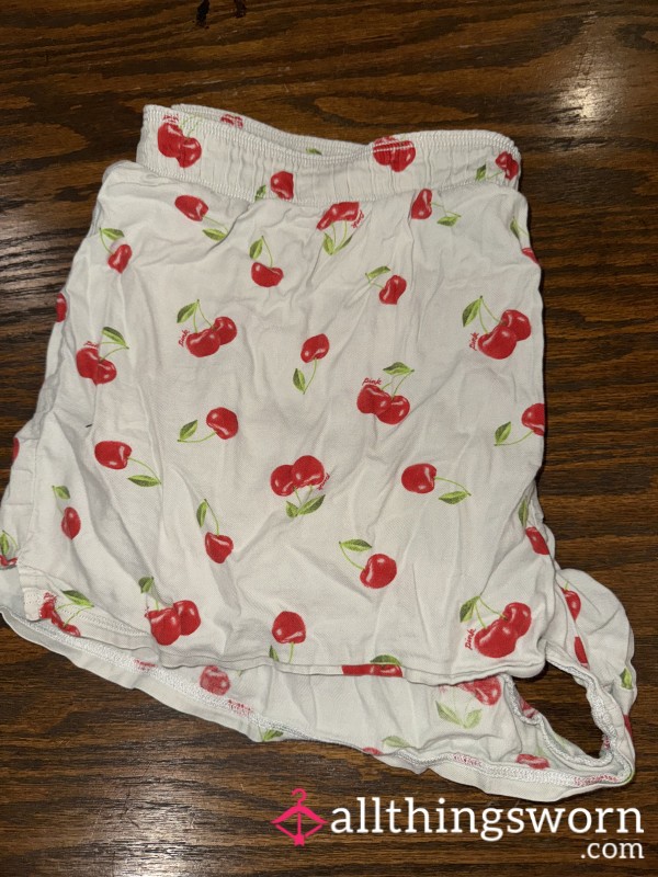 Cherry PJ Shorts