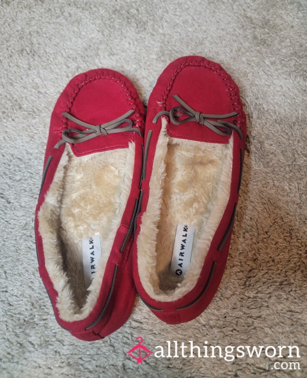 Cherry Red Airwalk Slippers